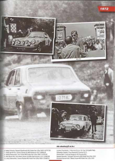 Rajd Polski - 1972r